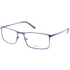 Sportliche Metall-Lesebrille HDesign 1504 in Dunkelblau mit Federscharnier und individueller Stärke