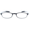 Dezente Kunststofflesehilfe /-brille Bert im klassischen Design in schwarz +2,50 dpt