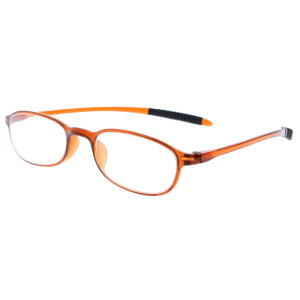 Dezente Kunststofflesehilfe /-brille Bert im klassischen...