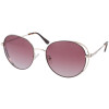 Stylische Metall - Sonnenbrille More&More 54782 - 710  in Braun / Gold