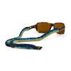 Brillenband CROAKIES SUITER XL  mit justierbarem Stopper aus Polyester - Tuna Fishskin