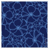 Schickes Polyclean Microfasertuch mit Blumen "Flowers Blau"