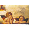 Brillenputztuch von FRIDOLIN Raffael "Cherubs - Engel" 12,5 x 17,5 cm