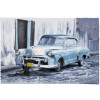 Brillenputztuch von FRIDOLIN Cuba Classics "Chevrolet" 12,5 x 17,5 cm
