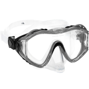 Antiallergische Profi - Tauchmaske TUSA M212 mit Nasenschutz und Kopfband inkl. Maskenbox