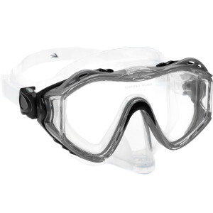 Antiallergische Profi - Tauchmaske TUSA M212 mit Nasenschutz und Kopfband inkl. Maskenbox