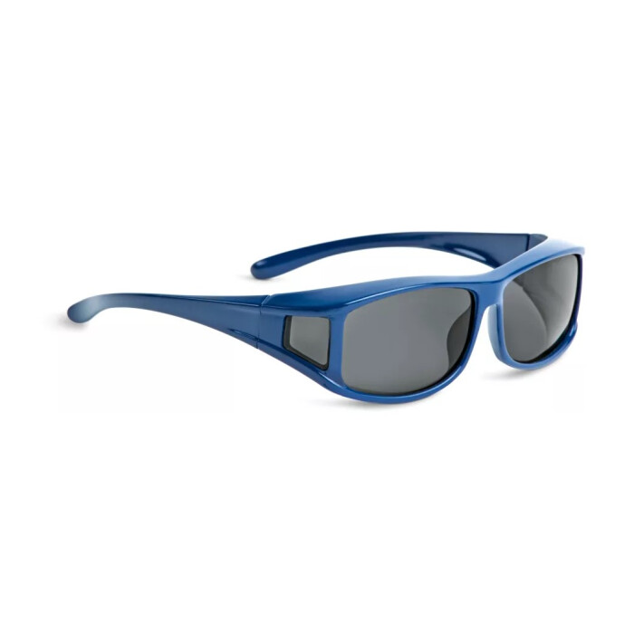 Polarisierende Überbrille small - rechteckig , Größe S - in Blau