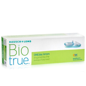 Bausch + Lomb Biotrue ONEday Tageslinsen, sphärische...