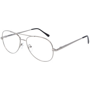 Klassische Zweistärkenbrille / Bifokalbrille PILOT MK2 in bekannter Piloten - Form, mit Doppelsteg, Federscharnier und individueller Stärke