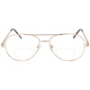 Klassische Zweistärkenbrille / Bifokalbrille PILOT MK2 in bekannter Piloten - Form, mit Doppelsteg, Federscharnier und individueller Stärke