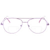 Klassische Zweistärkenbrille / Bifokalbrille PILOT MK2 in bekannter Piloten - Form, mit Doppelsteg, Federscharnier und individueller Stärke