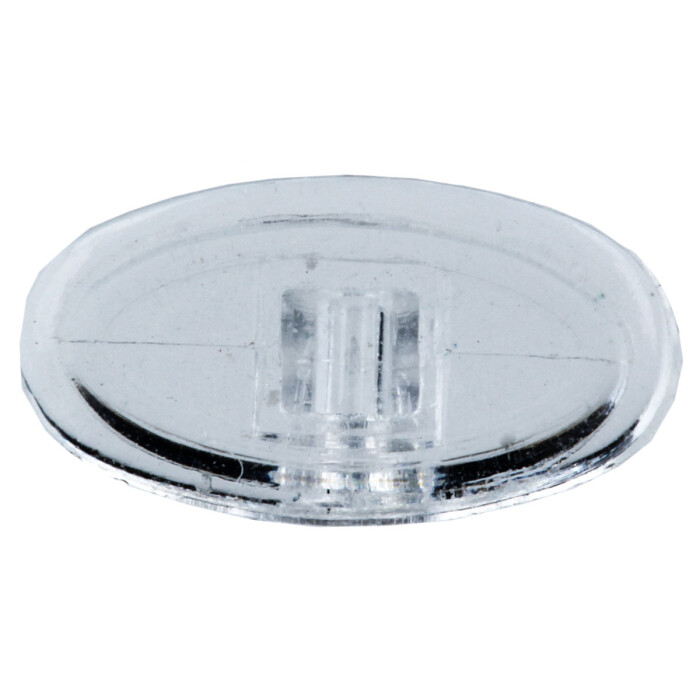 Nasenpad Silikon Schraubsystem Oval in verschiedenen Größen 9 mm