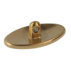 Titan Nasenpad (allergiefrei) zum Schrauben Oval in 13mm Gold
