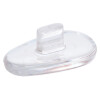 Nasenpad PVC Klicksystem Tropfenform in verschiedenen Größen 12 mm (Schmal)