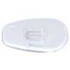 Nasenpad PVC Klicksystem Tropfenform in verschiedenen Größen 13 mm