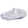 Nasenpad PVC Schraubsystem Tropfenform in verschiedenen Größen 12 mm (Schmal)