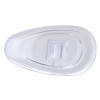 Nasenpad PVC Schraubsystem Tropfenform in verschiedenen Größen 12,5 mm (Dünn)