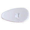 Nasenpad PVC Schraubsystem Tropfenform in verschiedenen Größen 13 mm (Dünn)