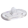 Nasenpad PVC Schraubsystem Oval in verschiedenen Größen 11 mm (Dünn)