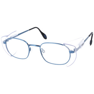 Große blaue Schutzbrille 972303 in schmaler Form...