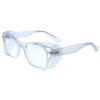 Große transparente Schutzbrille 973606 aus Kunststoff mit individueller Stärke