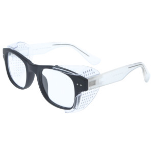 Große graue Schutzbrille 973605 aus Kunststoff mit...