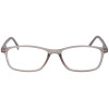 Super flache Lesebrille MR51 aus hochwertigem Kunststoff mit Federscharnier und Etui in Beige + 2,50 dpt