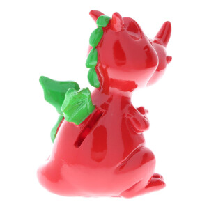 Niedlicher Brillenhalter DRACHE aus Polyresin mit integrierter Spardose