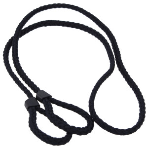 Hochwertig gewebtes Brillenband / Brillenkordel KSC5 SLING - CORDS in Schwarz