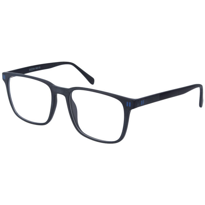 Klassische Lesebrille aus Acetat CARTER in Schwarz mit individueller Sehstärke