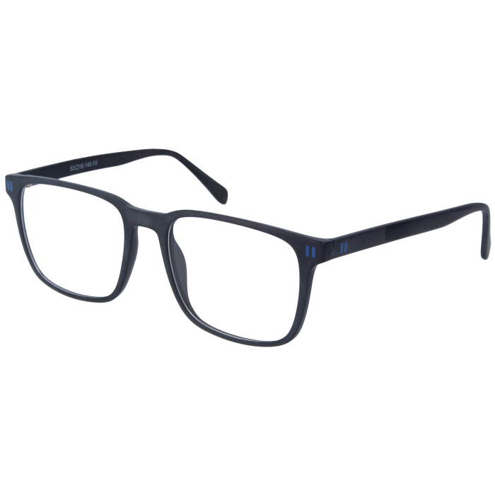 Klassische Fernbrille aus Acetat CARTER in Schwarz mit individueller Sehstärke