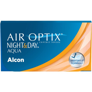 Alcon Air Optix Night & Day Aqua Monatslinsen weich,...