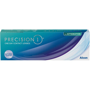 Alcon PRECISION1 Toric Tageslinsen weich, für Astigmatismus, 30 Stück / BC 8.5 mm / DIA 14.5 mm