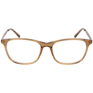 Transparente Fernbrille ULRIKE mit Metall-Bügeln und individueller Sehstärke
