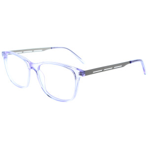 Transparente Fernbrille ULRIKE mit Metall-Bügeln und individueller Sehstärke