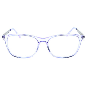Transparente Fernbrille ULRIKE mit Metall-Bügeln und individueller Sehstärke