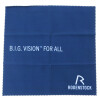 Schönes Microfasertuch von Rodenstock - B.I.G. VISION FOR ALL - Aufdruck in Blau