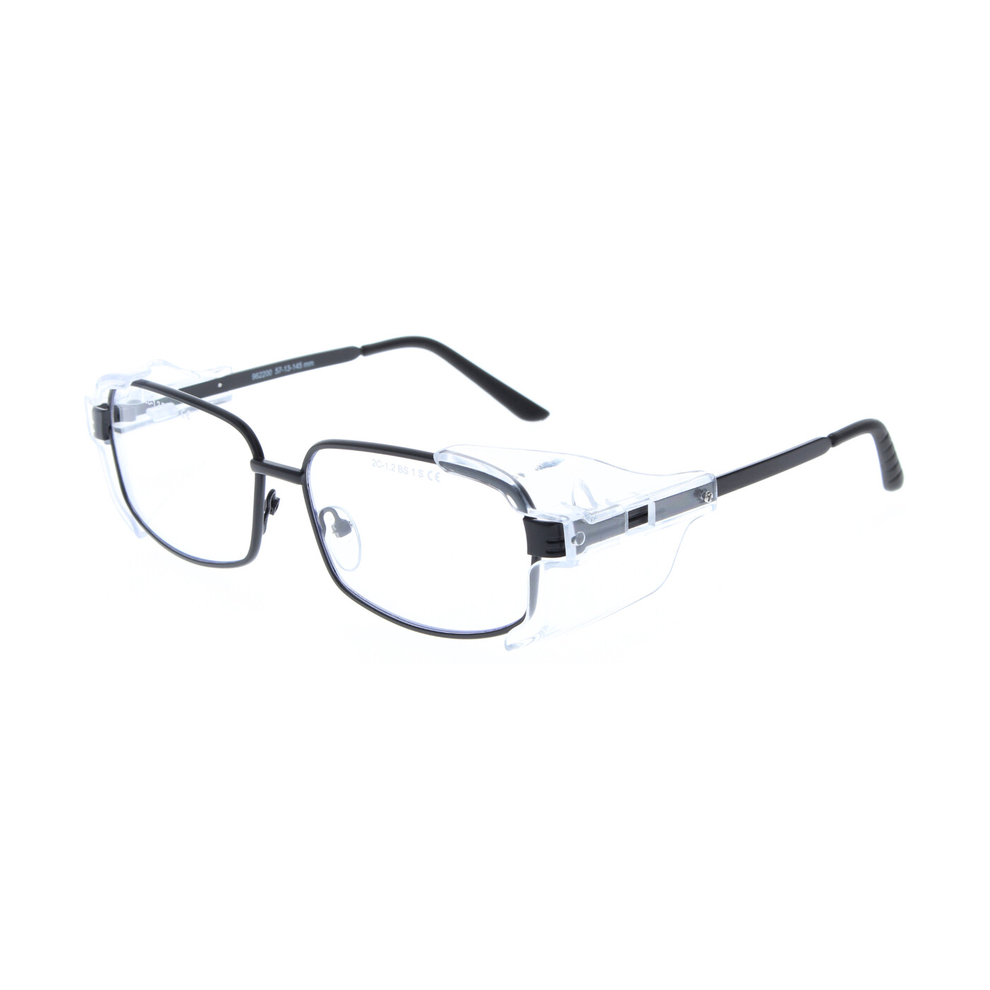 Schutzbrille Anti-Beschlag Mit Seitenschutz – Bequem, Modisch Für Arbeit & Freizeit (schwarz)