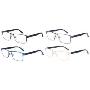 Klassische Fernbrille TOMKE aus robustem Metall mit...