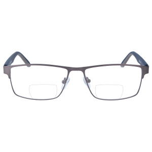 Klassische Bifokalbrille TOMKE mit flexiblen Kunststoffbügeln und individueller Stärke