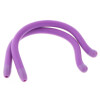 Sportbügelenden für Kinder in 1,3 mm mit Polyamid - Naht an den Enden Lila