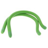 Sportbügelenden für Kinder in 1,3 mm mit Polyamid - Naht an den Enden Grün