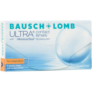Bausch + Lomb ULTRA for Astigmatism, torische Monatslinsen weich, 6 Stück/BC 8.6 mm/DIA 14.5