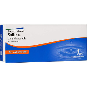 Bausch + Lomb SofLens daily disposable Toric Tageslinsen,...