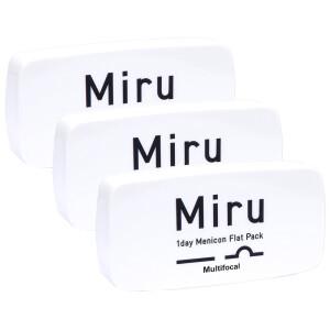 Menicon Miru 1day Flat Pack Multifocal Tageslinsen,...