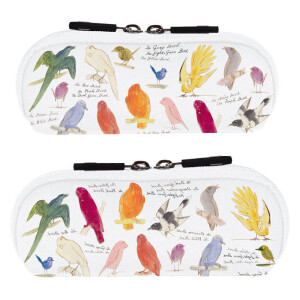 Hübsches Etui " Bunte Vögel " mit...