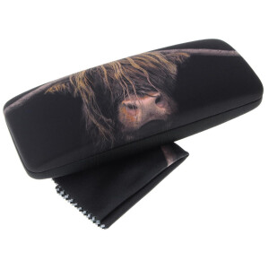 Hartschalen-Etui NAIROBI mit passendem Microfasertuch -...