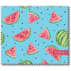 Schickes Microfasertuch 17,5 x 15,3 cm - Melone