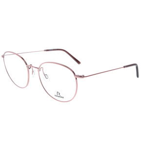 Rodenstock Damen-Brillenfassung R2651 B aus Edelstahl in Rosé-Bordeaux