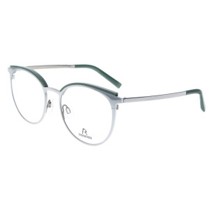 Rodenstock Damen-Brillenfassung R7124 C aus Titan in Grün-Silber